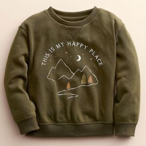 Little Co. by Lauren Conrad This is My Happy Place Fleece Sweater